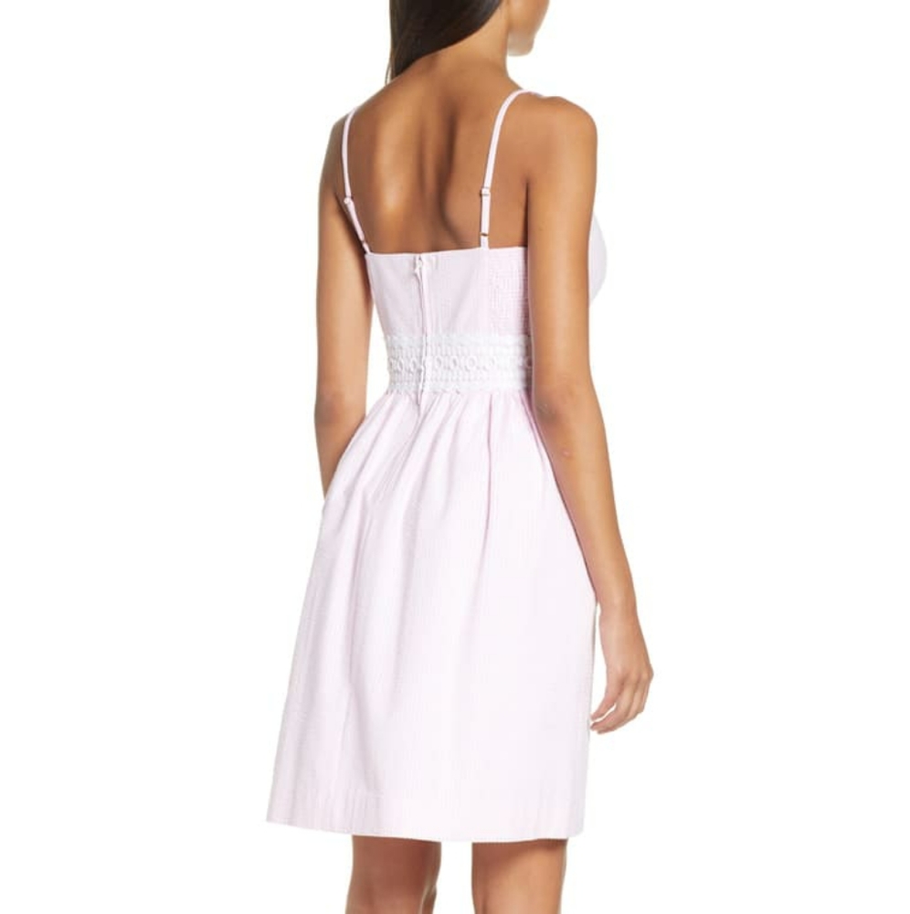NWT Lilly Pulitzer Katlynn Seersucker Sundress 00 - Picture 5 of 16